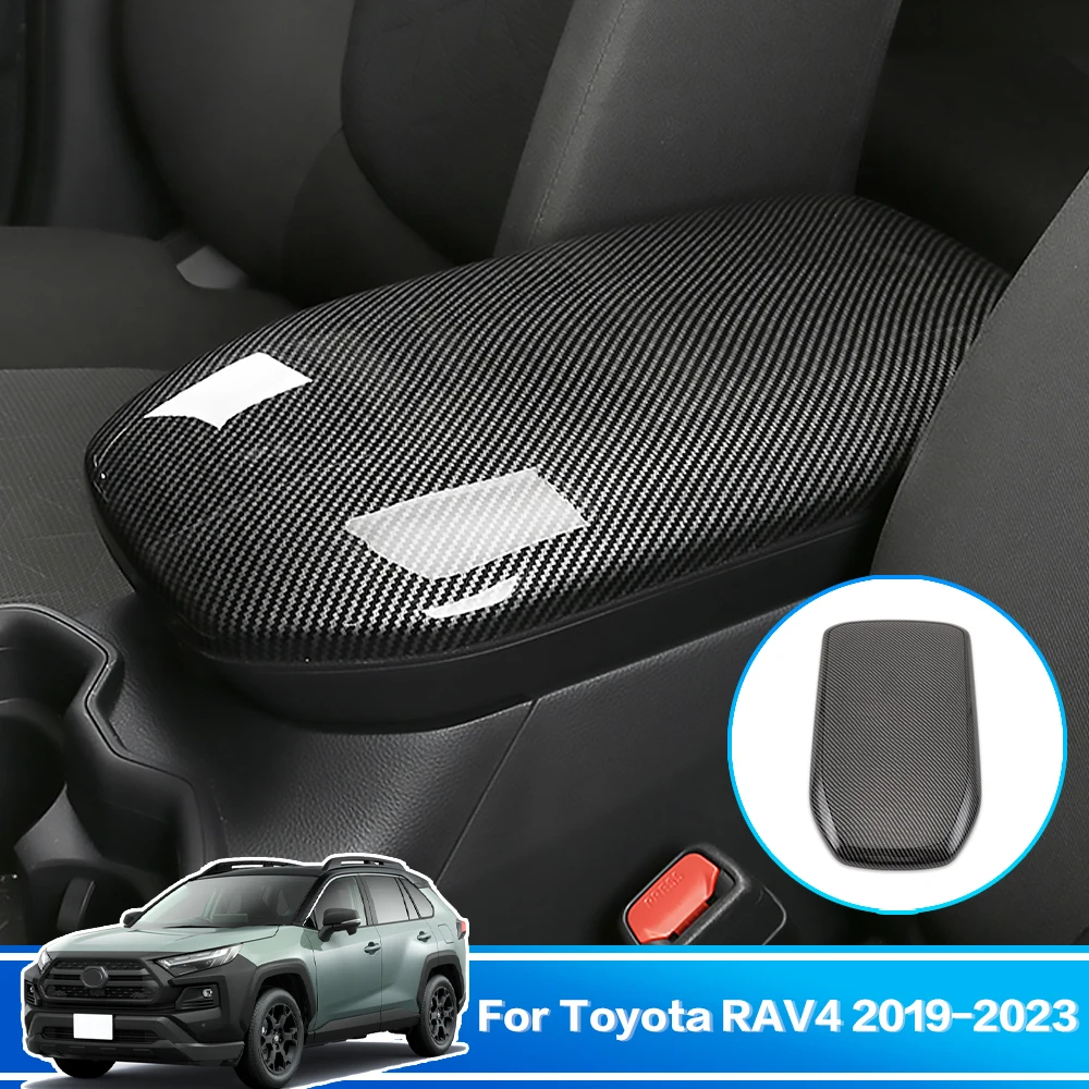

Автомобильный органайзер для подлокотников из АБС-пластика, 1 шт., коврик, чехол, автомобильные аксессуары, украшение для Toyota RAV4 XA50 Hybrid 2019 2020 2021 2022 2023