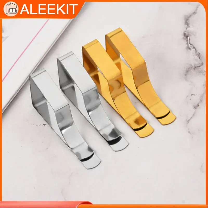 

Stainless Steel Tablecloth Clip Stainless Steel Trapezoidal Table Cloth Clip Wedding Promenade Table Cover Holder Stable Clips