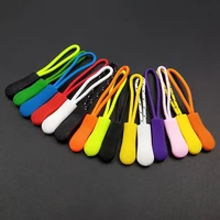 jmt 10pcslot zipper pull rope end fit zippers puller zip head replacement clip buckle fixer suitcase clothing home textiles