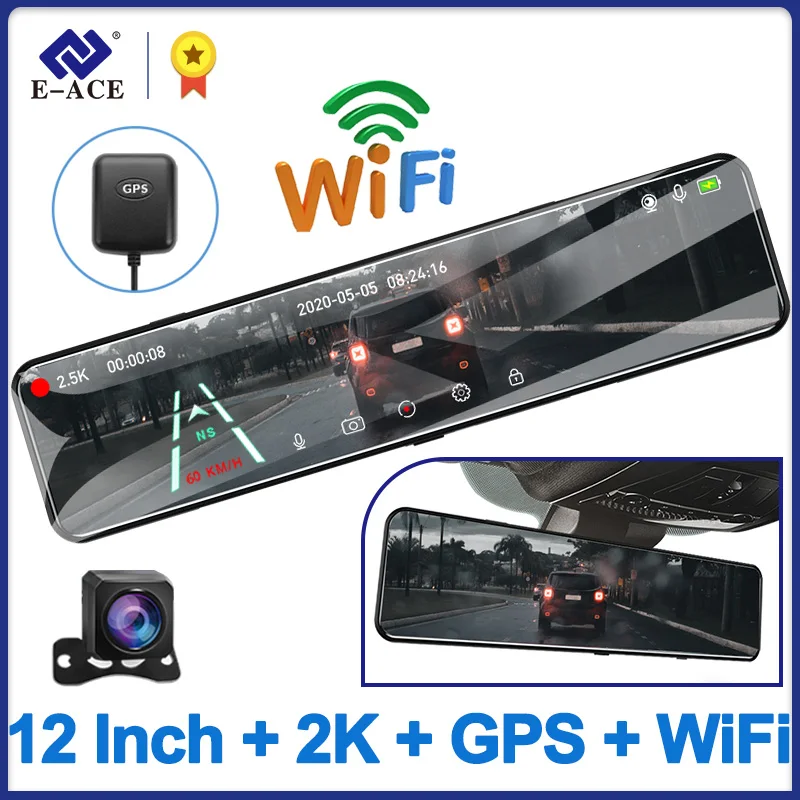 Park Monitor Mirror Recorder 3 In 1 Dvr Mirror