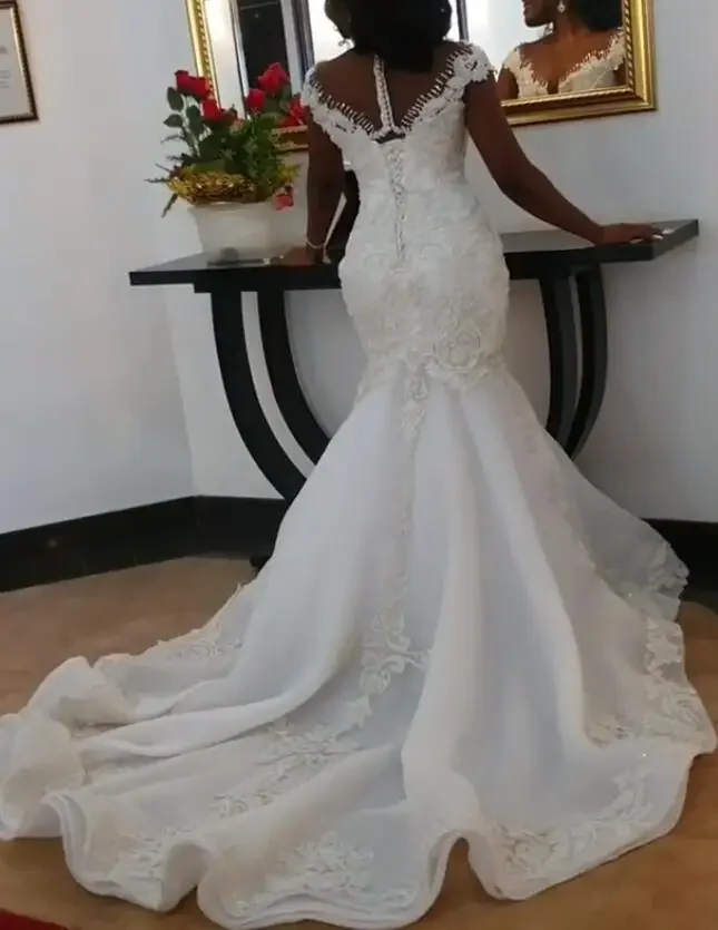 Индивидуальные большие размеры в арабском стиле Aso Ebi роскошные кружевные