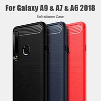 mokoemi shockproof soft case for samsung galaxy a9 2018 a7 a6 plus phone case cover
