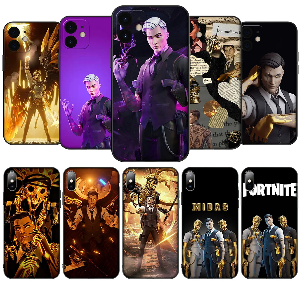 HA125 Midas SKIN Game Soft Case for Samsung Galaxy A41 A42 A71 A72 A73 J2 J4 J5 J6 J7 J8 A6 A7 A8 A9 Plus 2018 Prime Pro Core