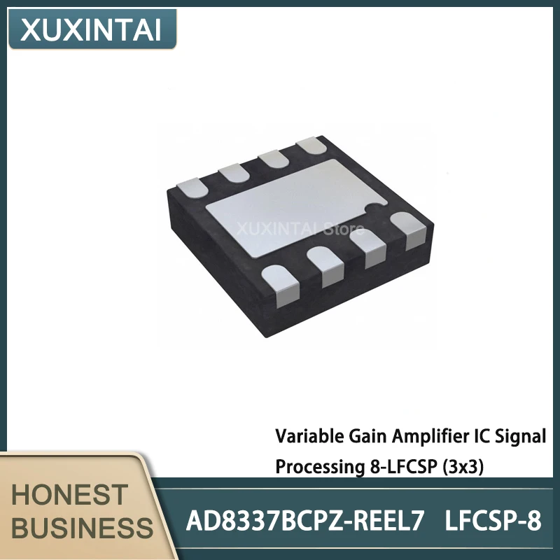 

5Pcs/Lot AD8337BCPZ-REEL7 AD8337BCPZ Variable Gain Amplifier IC Signal Processing 8-LFCSP (3x3)