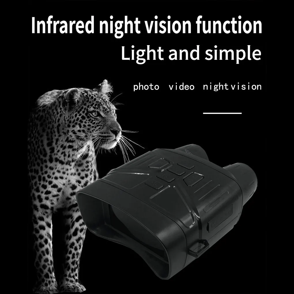 

Night Vision Binoculars Telescope Accessory Professional Observation Tools 4K Digital Goggles Scopes Device with Screen