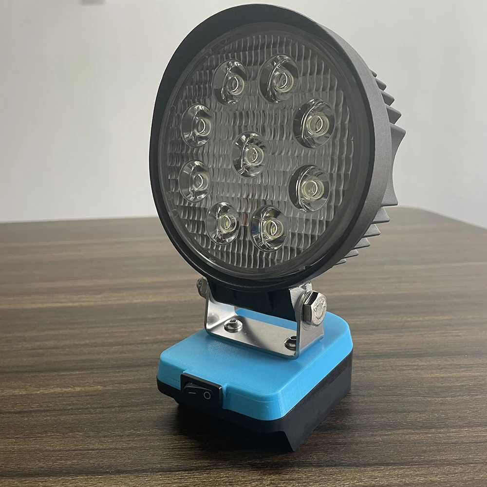 

Светодиодный светильник для Makita 18 в аккумулятор BL1815 BL1830 BL1840 BL1850 BL1860 адаптер для батареи для Makita 18 в рабочий светильник источник питания
