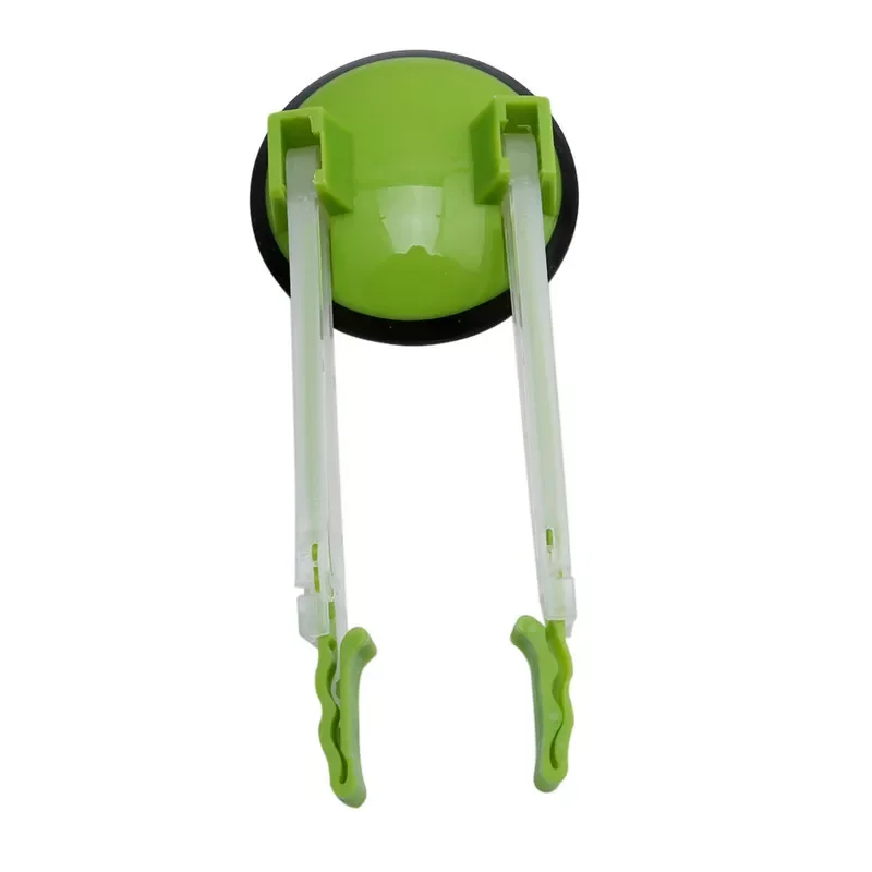 

2023NEW High Quality Baggy Rack Food Bag Holder Hands Free Operation Adjustable Height Food Storage Bag Holder Green