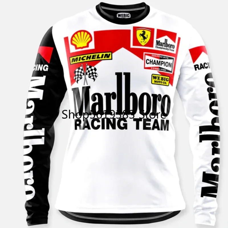 Футболка для горного велосипеда 2024 BMX мотокросса Джерси эндуро DH MX мужские