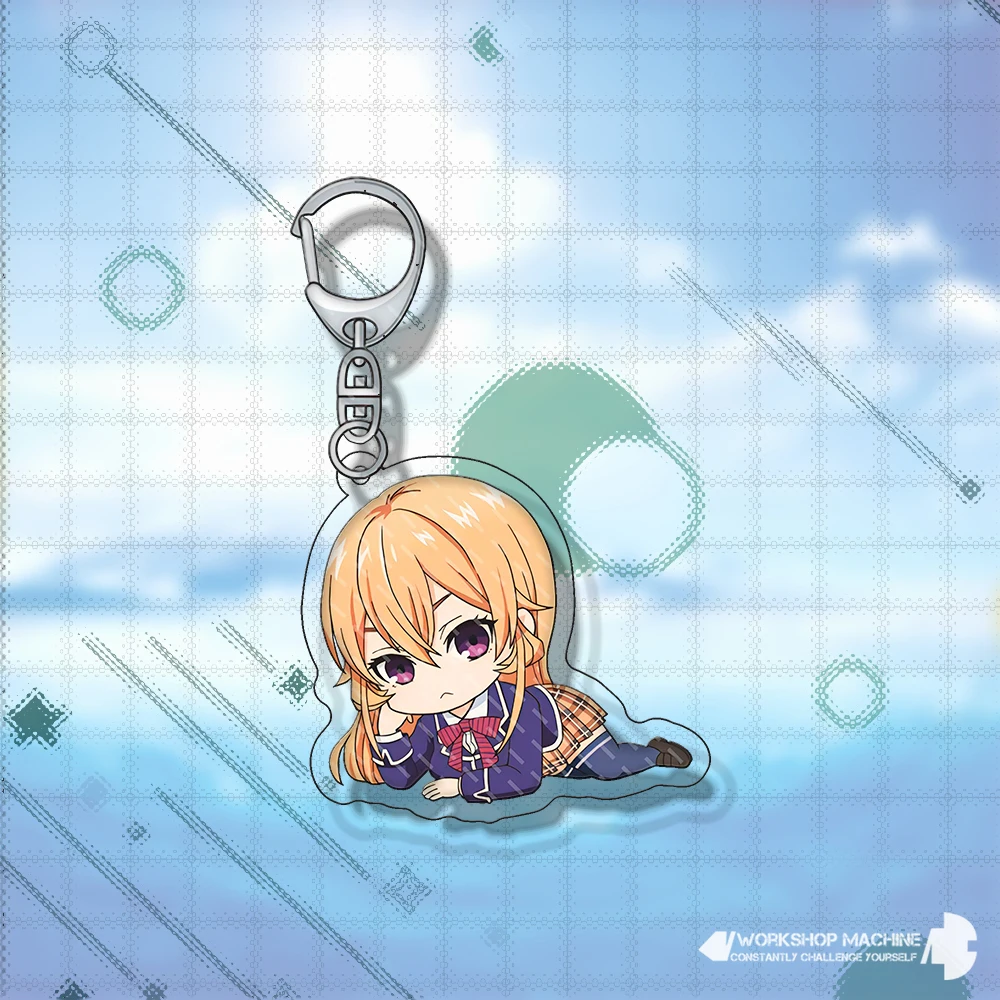 Еда войны аниме манга пара студент сумка кулон автомобиль и мобильный телефон