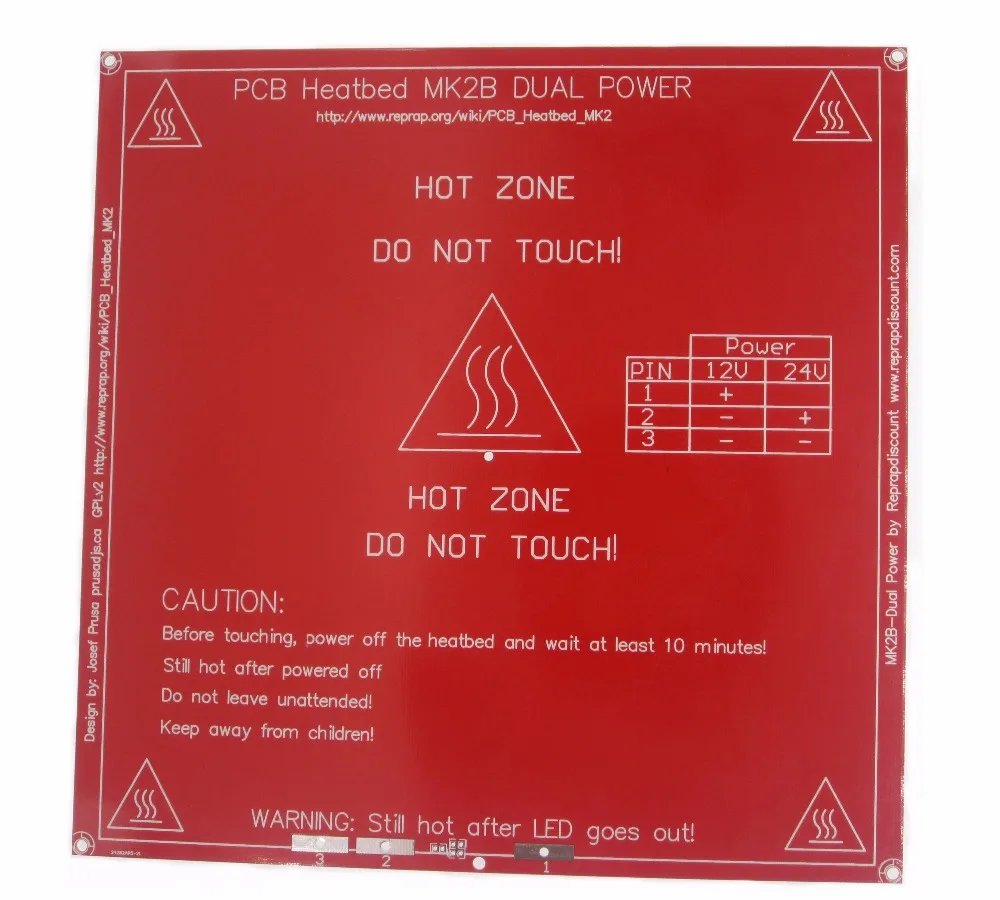 Фото Комплект Reprap Ramps 1.4 с Mega 2560 r3 + Heatbed mk2b + 12864 ЖК-контроллер + DRV8825 + Механический переключатель + Кабели для 3D-принтера №3