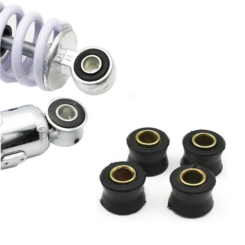 

4x Motorcycle Rear Shock Absorber Rubber Bush Bike Spare 10mm