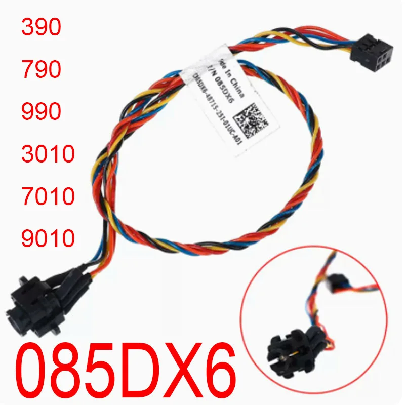 

Новый оригинальный кабель питания для рабочей станции Dell Optiplex 390 790 990 3010 7010 085DX6 85DX6, провод переключателя, шнур питания