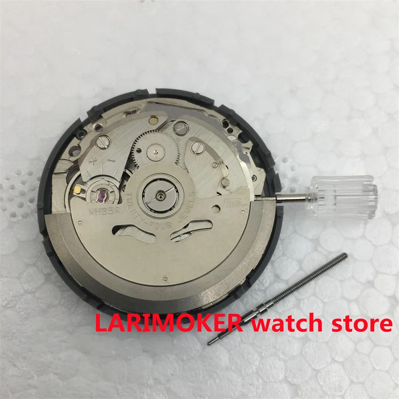 Japanese original NH35/NH35A high-precision mechanical automatic movement with date window luxury automatic watch movement kit