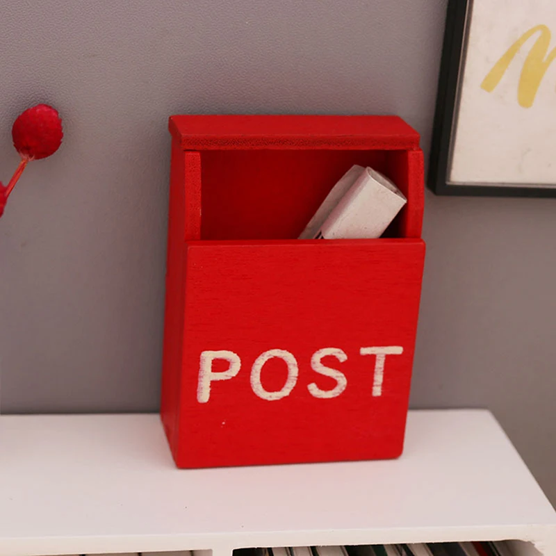 1:12 кукольный домик миниатюрный почтовый ящик сказочный садовый дверной