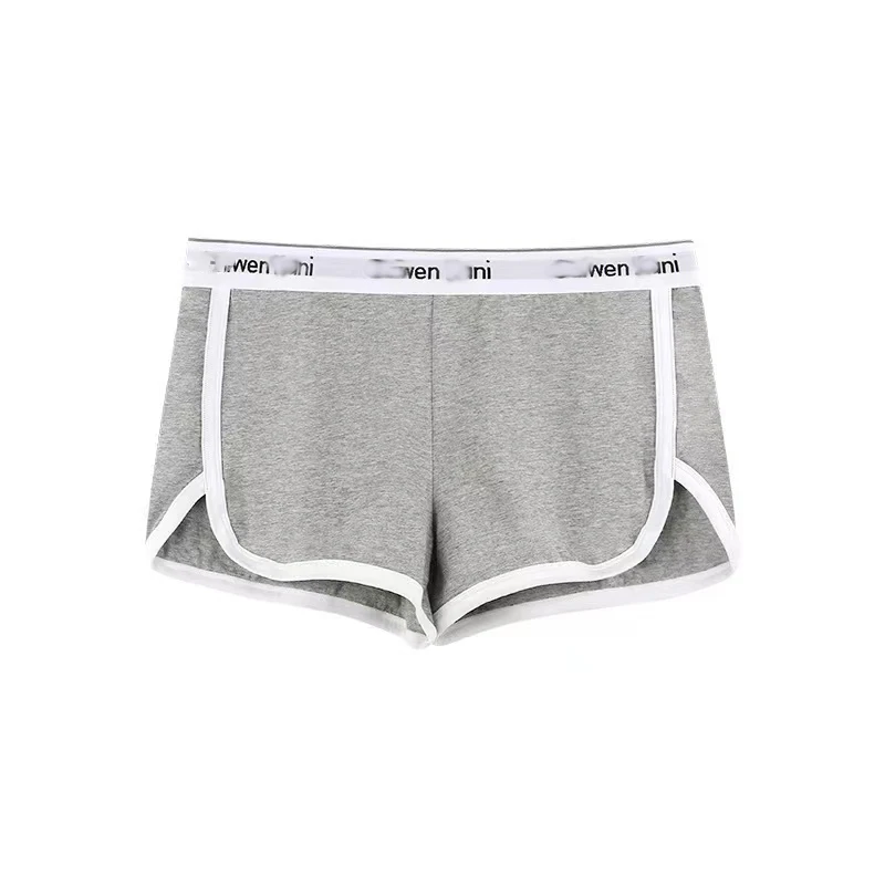 Cute Kristle Hot Pants For Hot Hirls Sports Home Clothes Printed Letters Short Style Fitness Boxer Shorts Casual and Comfortable