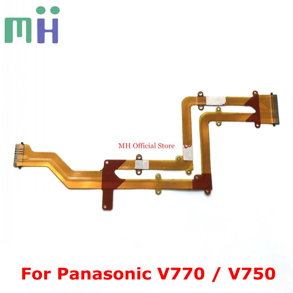 

Скопировать Новый V750 V770 LCD шарнир гибкий экран кабель дисплей FPC для Panasonic HC-V770 HC-V750 запасная часть для камеры