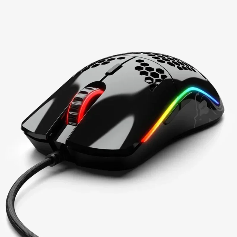 Превосходная модель O Проводная игровая мышь с зеркальной отделкой 12000 DPI
