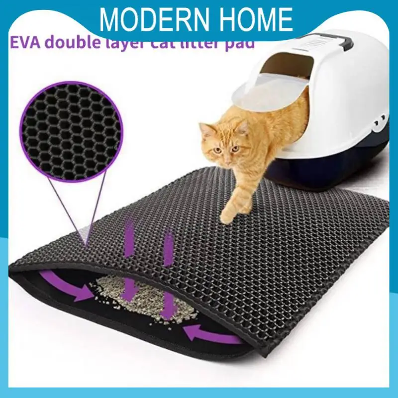 

Double Layer Floor Mat Waterproof Non-slip Waterproof Sand Basin Filter Washable Mattress Washable Cat Pad Non-slip Sand