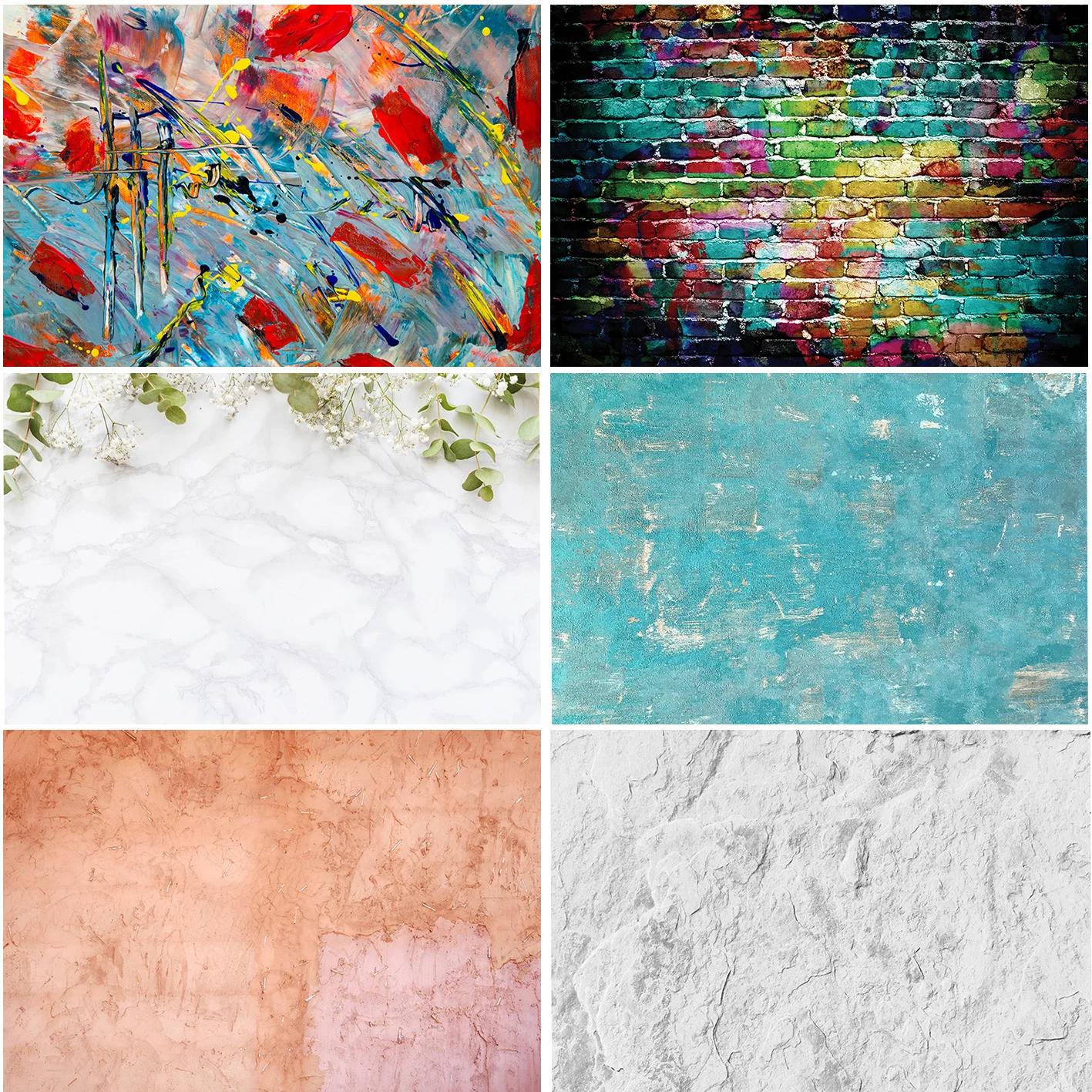 

Abstract Texture Marble Pattern Photography Backgrounds Baby Portrait Decor Studio Banner Props Gradient Photo Booth Backdrops