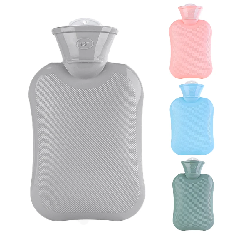 

Rubber Hot Water Bottle 500ml Water Injection Belly Feet Thick Hot Water Bag Winter Warm Hand Warmer for Female Handwarmer