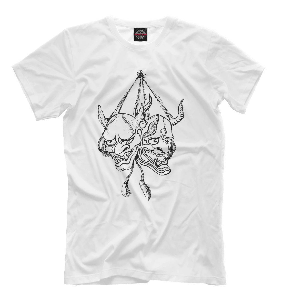 Футболка Маски кабуки Япония |