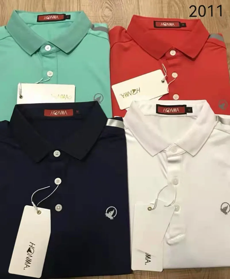 

Мужская быстросохнущая футболка с коротким рукавом для гольфа, лето 2022