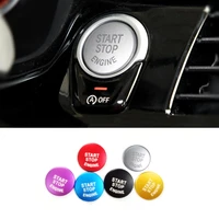 car aluminum alloy engine start stop button ring cover trim for bmw 1 3 5 series f chassis f01 f07 f10 f18 f15 f16 f36 f82 f83