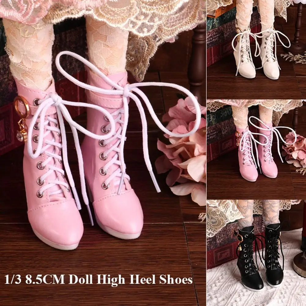 

Fashion PU Leather 3 Styles 1/3 Fabric Shoes Play House Accessories 60cm Doll Boots Differents Color