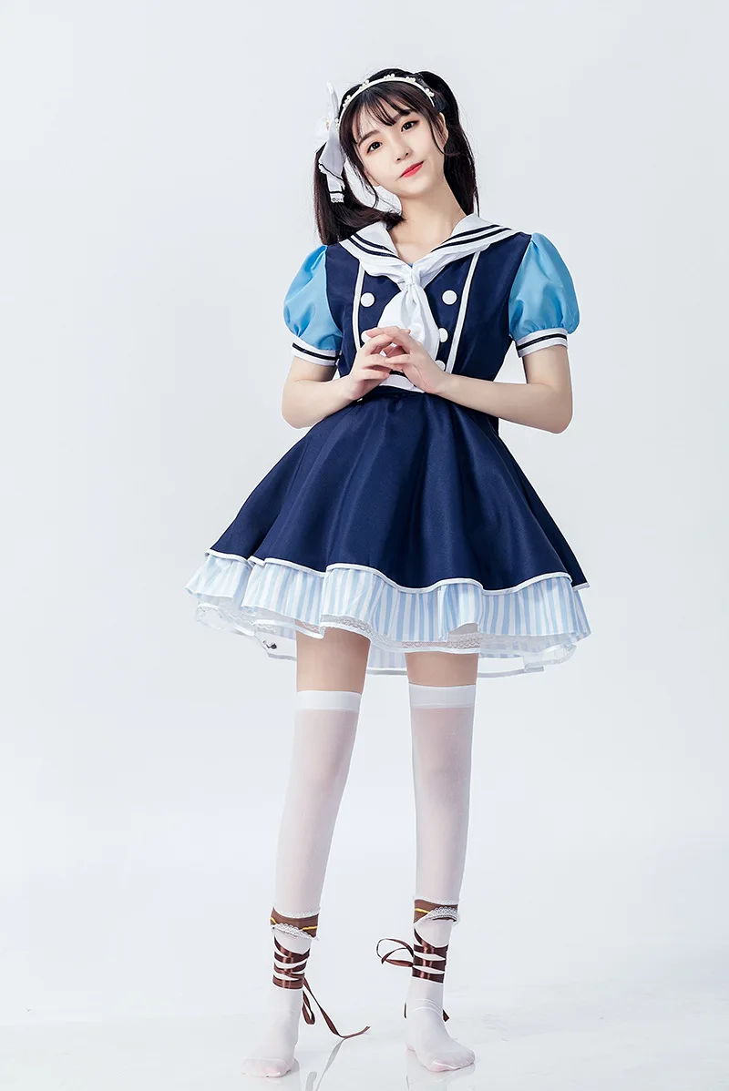 Lovelive Nozomi Tojo-костюм маринеро для женщин комплект одежды косплея Хэллоуин