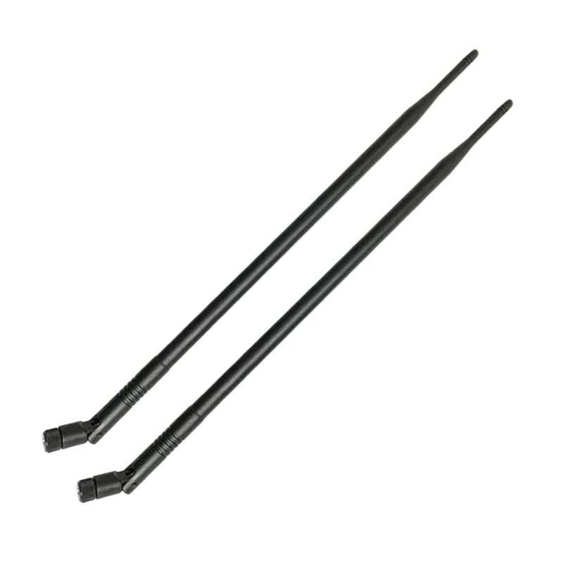 

2PCS 9Dbi RP-SMA Dual Band 2.4Ghz 5Ghz High Gain Wifi Router Wireless Tilt Antenna