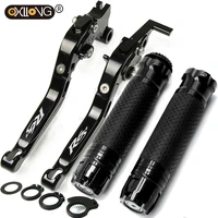 motorcycle accessories cnc brake clutch levers handlebar grip handle hand grips for yamaha r6s canada version 2007 2008 2009