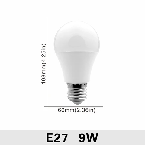 E27 E14 лампа для настольных ламп, 3 Вт, 6 Вт, 9 Вт, 12 Вт, 15 Вт, 18 Вт, 20 Вт