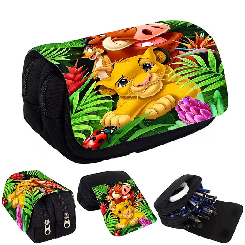 Пенал Короля Льва Disney Simba с полным принтом коробка для канцелярских