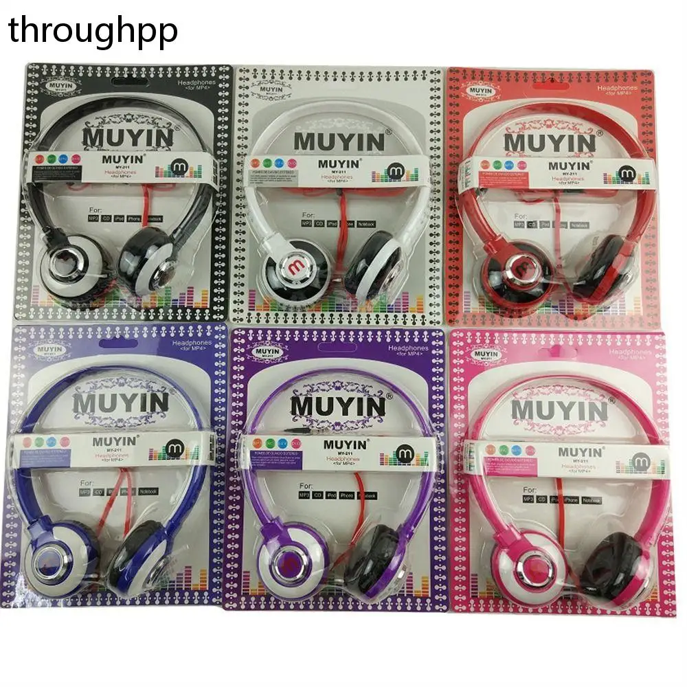 

1 PC 3.5mm Adjustable Headphones HiFi Sound Music Wired Earbuds For PC Mobile