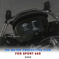 sport660 motorcycle instrument cluster scratch screen protection film dashboard screen protector for tiger sport 660 2022