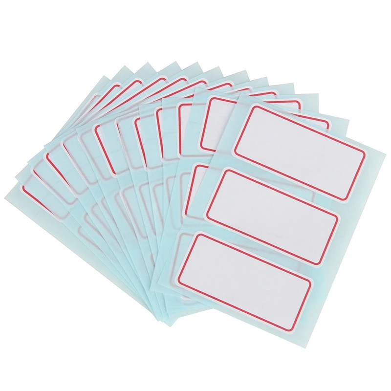 

DL7186 self-adhesive label sticker self-adhesive label paper 34*73mm sorting label sticky notes office accessories
