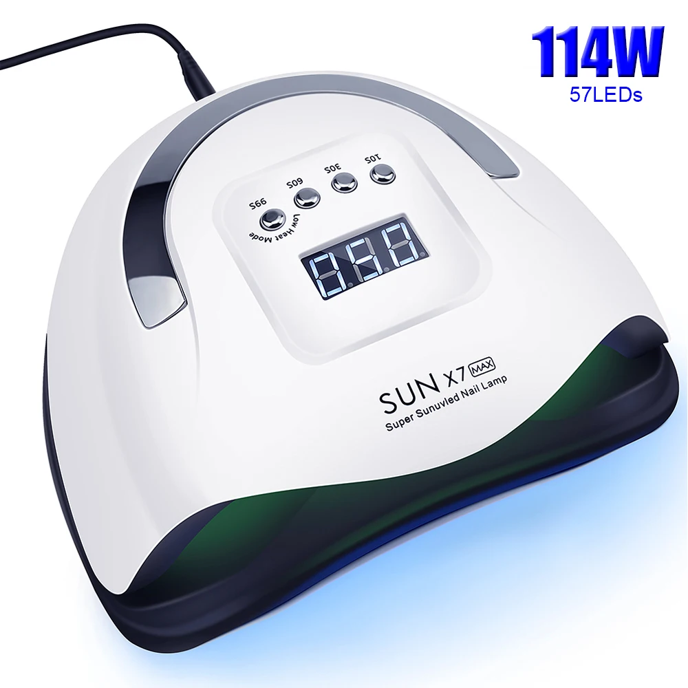 

UV LED Lamp for Nails With Memory Function Lamp for Gel Polish Drying Lamp 57 LEDs Lamp for Manicure Home Use And Nail Salon