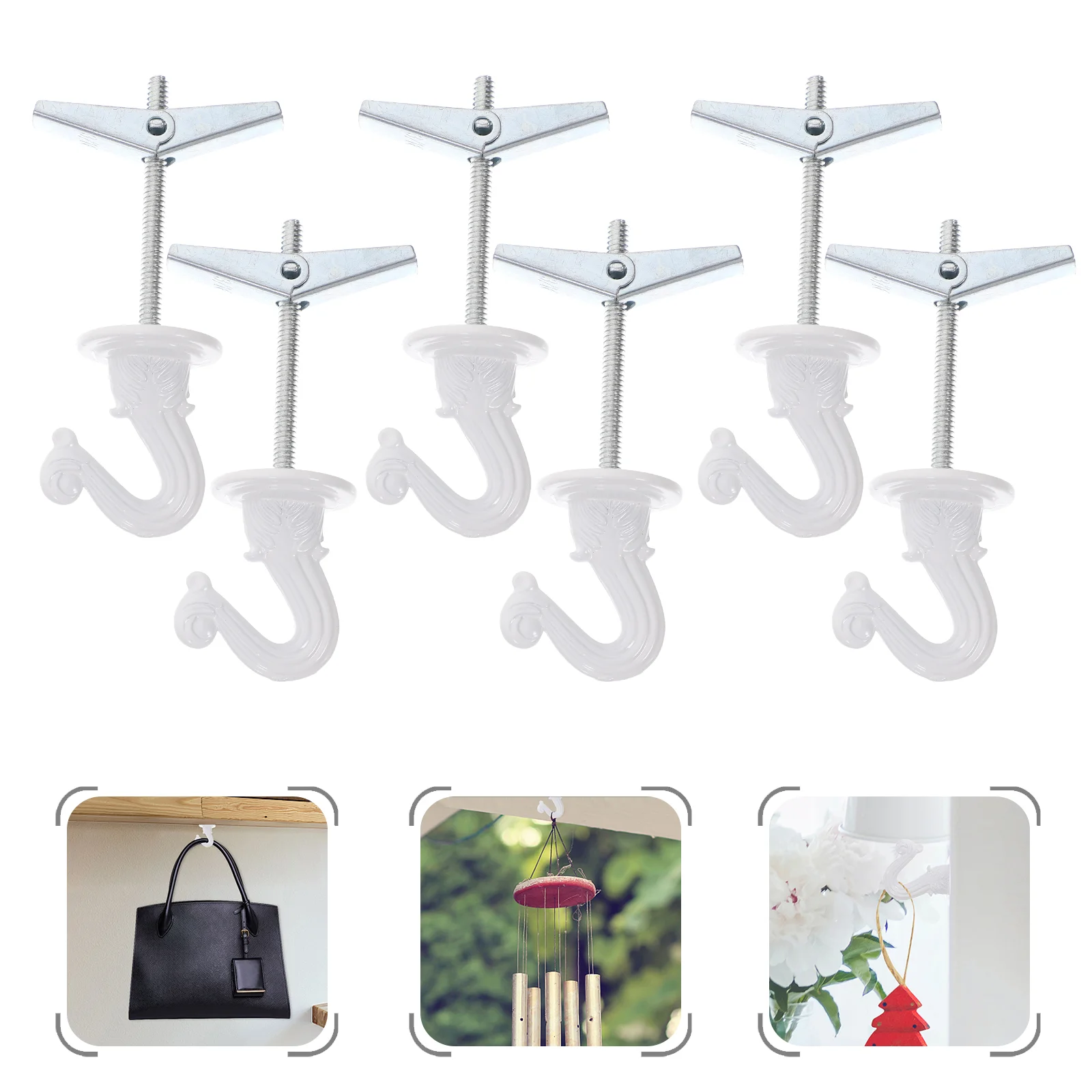 

Крючки для потолочного крючка Hanginghanger, настенное крепление, тумблер, световые кормушки, птичьи фонари, якорь, подвесной школьный рабочий