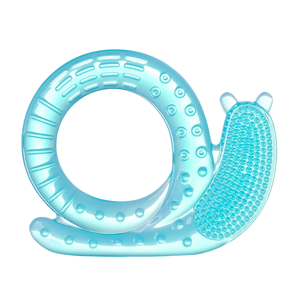 

1pc Baby Snail Shape Teething Baby Silicone Teether Infant Molar