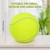 9.5" Dog Tennis Ball Large Pet Toys Funny Outdoor Sports Dog Ball Gift with Inflating Needles 6