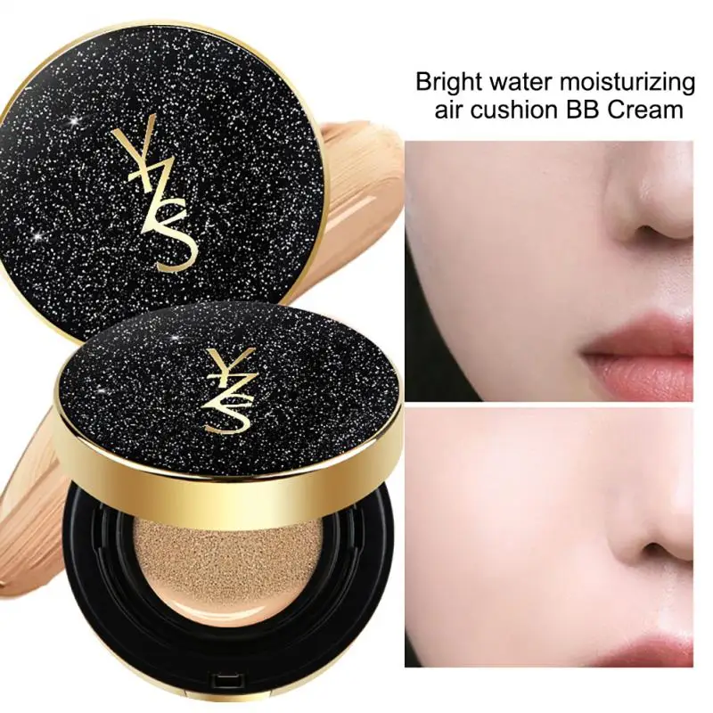 12g Breathable Air Cushion BB Cream Liquid Foundation Concealer Light Whitening Cosmetics Waterproof Brighten Face Base Makeup