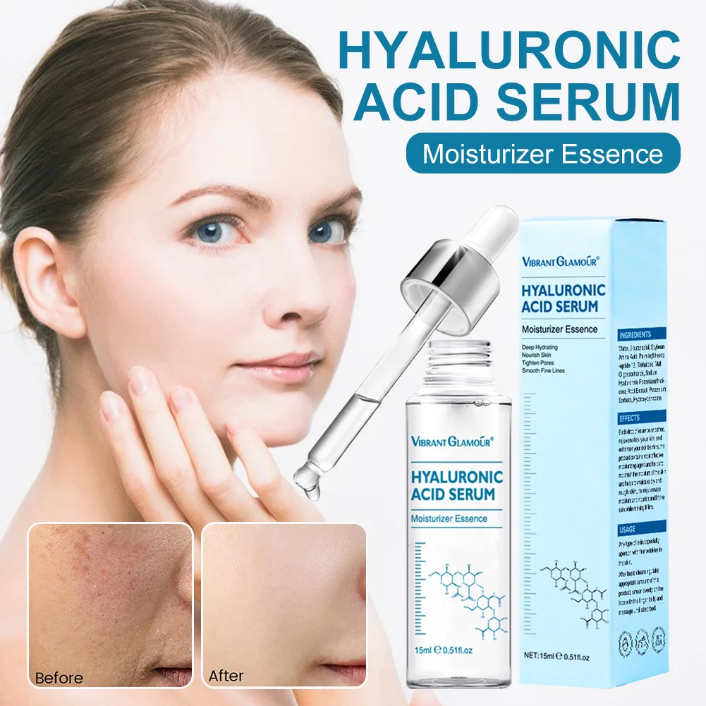 

Hyaluronic Acid Face Serum for Removing Freckle and Acne Anti-Aging Skin Whitening Moisturizer for Smooth Tender Skin Face Serum