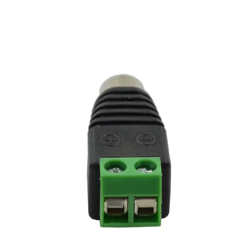 5/20/100 шт. клеммная колодка RCA CAT5 для камеры видеонаблюдения видеобалун гнездовой