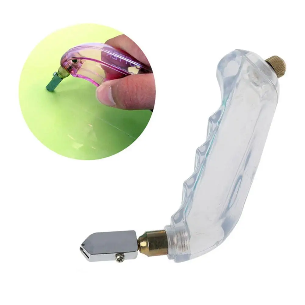 

Professional Oiled Glass Cutter Cemented Carbide Diamond Glass Cutting Tool Pistol Type Glass Cutter For Ceramic Tile Cutting