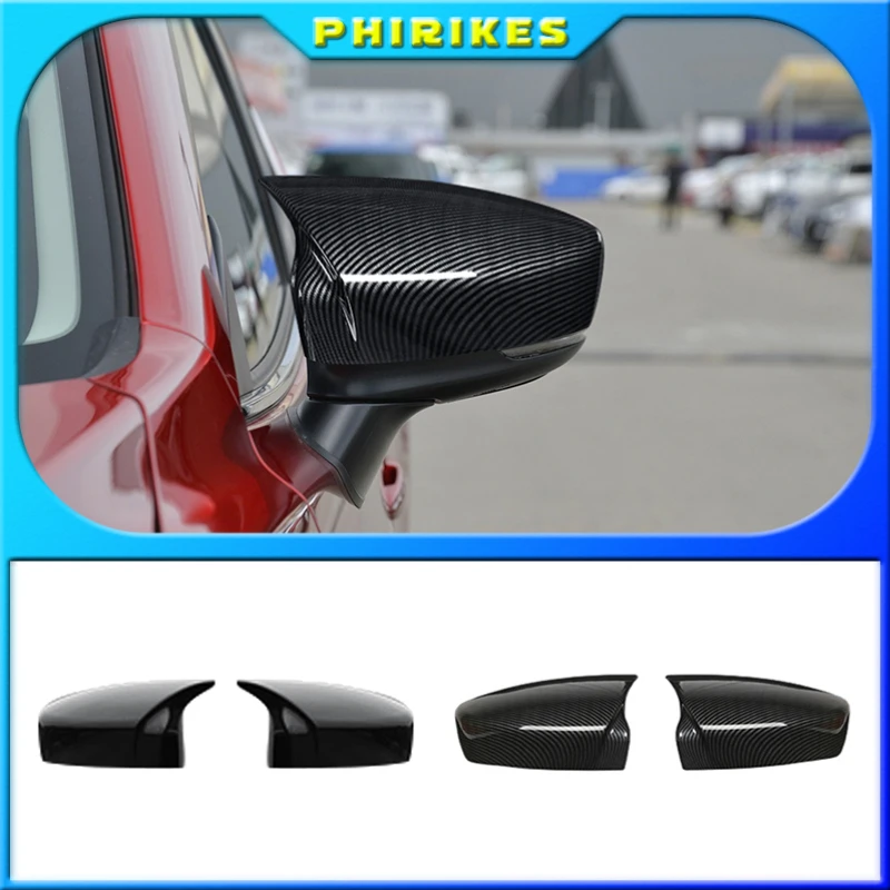 

1 пара, чехол для зеркала заднего вида Mazda 3 Axela 2014 2015 2016 2017 2018 2019