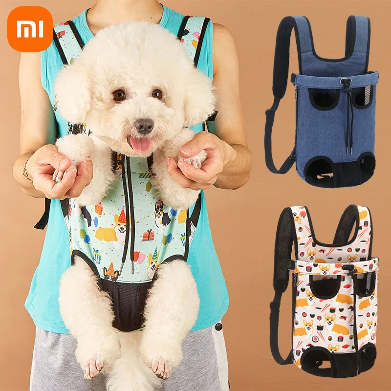 

Xiaomi Pet Dog Backpack Outdoor Travel Dog Cat Carrier Bag Small Dogs Puppy Kedi Carring Bags Puppy Carrier Pets Products Youpin