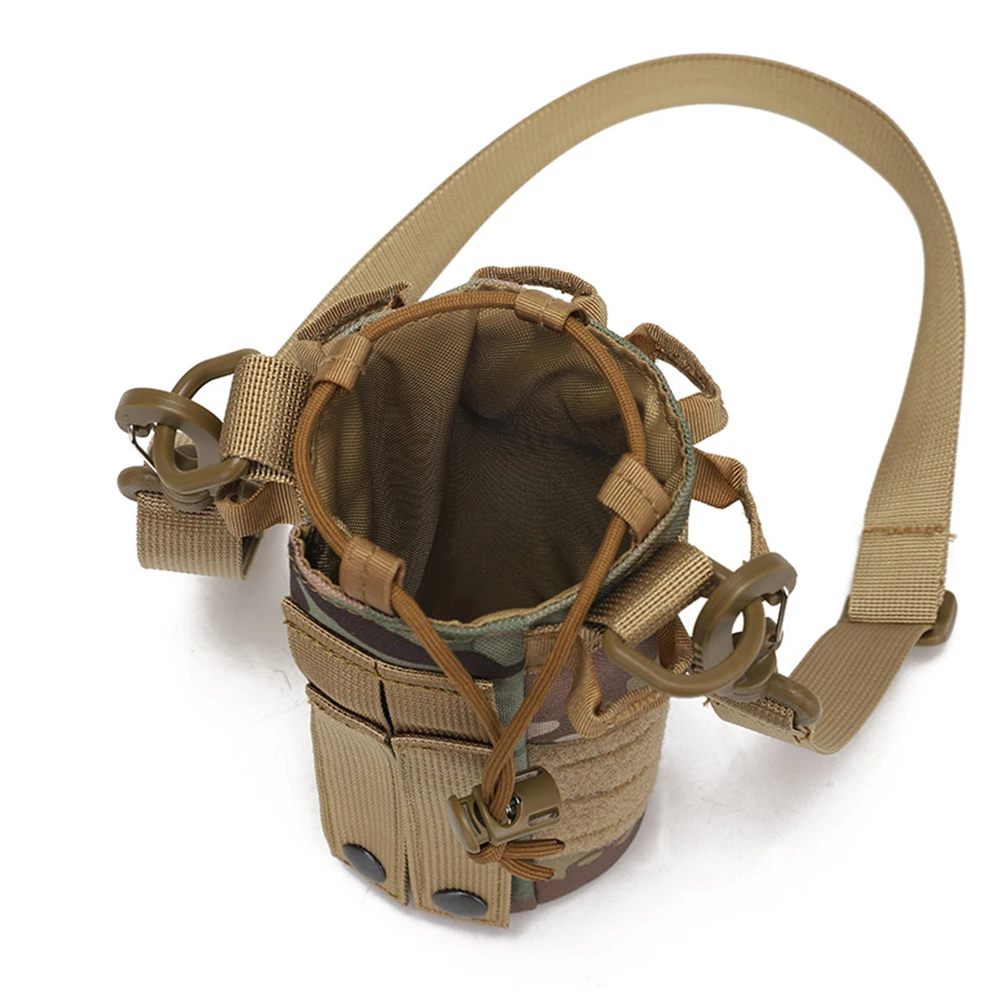 Сумка для бутылки с водой портативная Холщовая держатель путешествий рыбалки