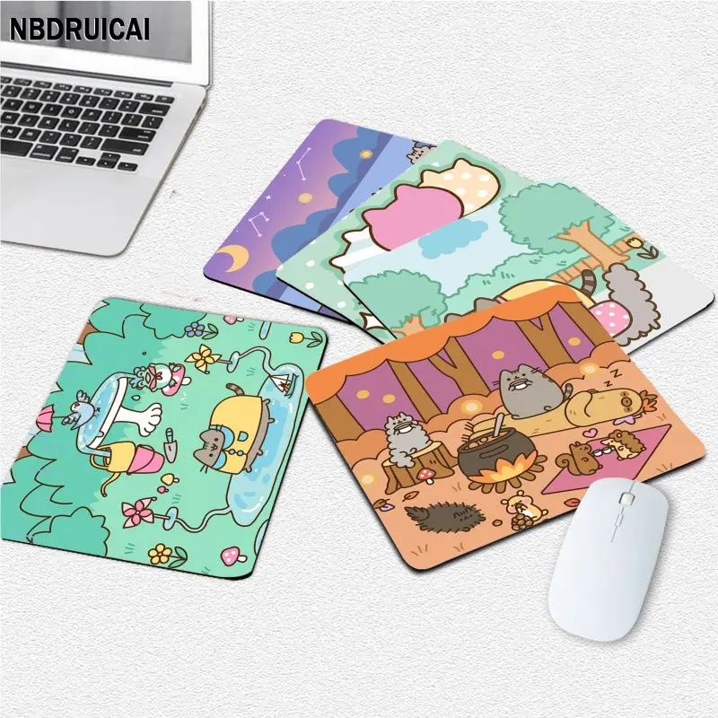 

Cute Ppusheen Cat 20x25cm Speed Version Game Computer Keyboard Office Table Mat Cheapest Cup Mats For PC Computer Table