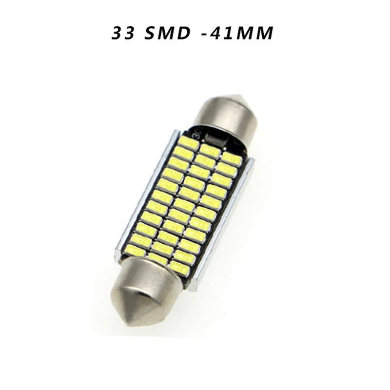 Фото 3014 18smd 31/36/39/41 мм лампа для чтения декодирования 18 Вт лампа для номерного знака №5