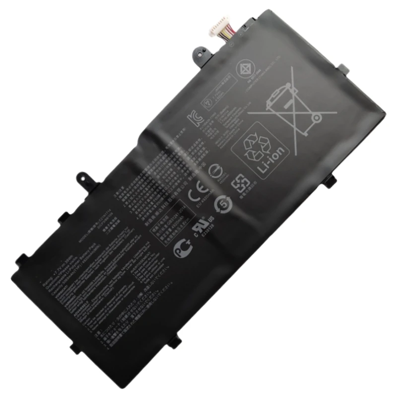 C21N1714 Аккумулятор для Asus VivoBook Flip 14 J401CA J401MA J401NA TP401MA US22T BZ084T TP401NA BZ014T EC039T TP401CA DHM6T EC029T